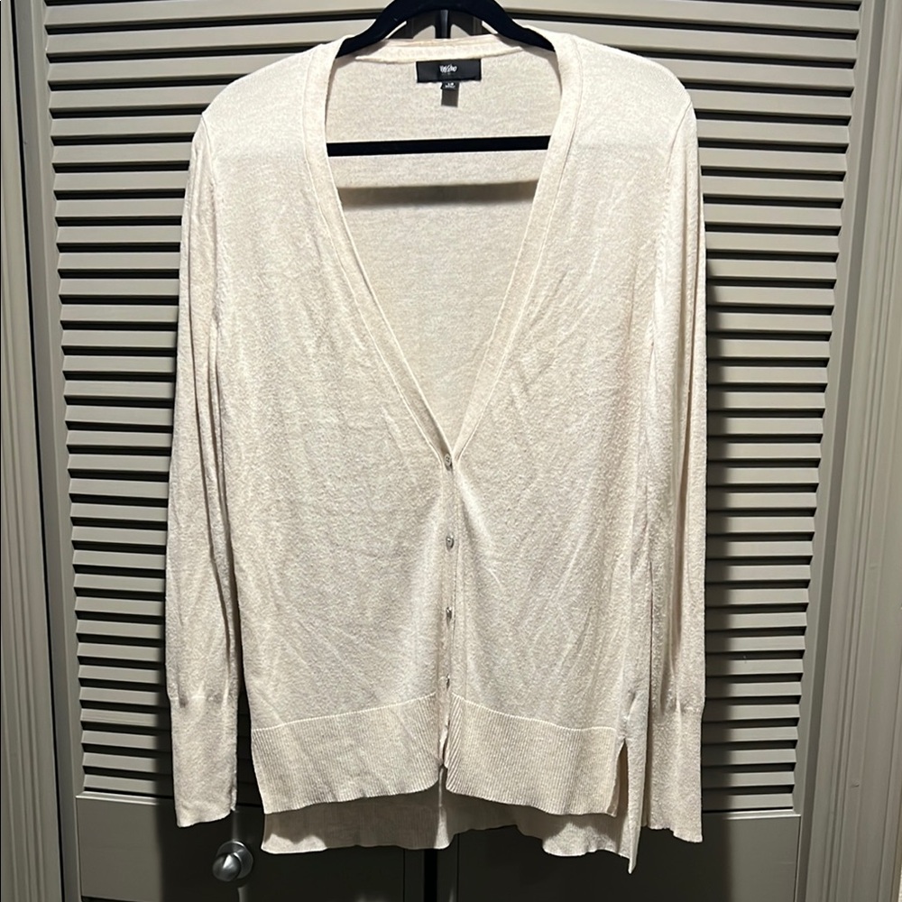 Mossimo Supply Co. Cream Cardigan